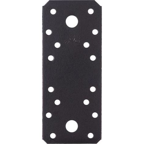 Conector  plano  EN  14545  L.133mm  A.55mm  E.2,5mm  acero  galvanizado  recubierto  GAH (1/2)