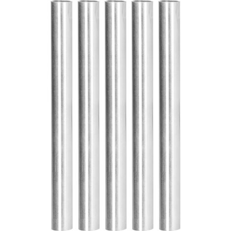 5 Pièces Manchon de Soutien en Tube Aluminium Creux 150mm pour Arbre Droit - 6100‑1214‑0150 (1/5)