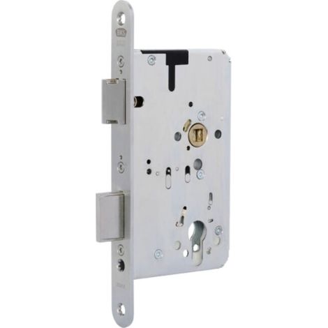 [NEUWERTIG] B-Ware Bks Panikschloss Einsteckschloss Notausgang Panikfunktion E Edelstahl 72mm Links (1/2)