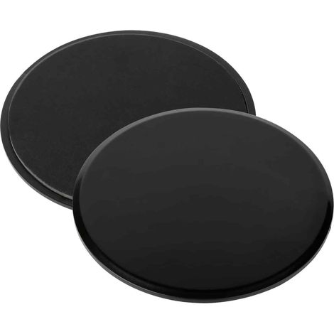 Lot de 2 disques de glisse, double face, mousse EVA et tissu, pour fitness, yoga, Pilates, maison (1/5)