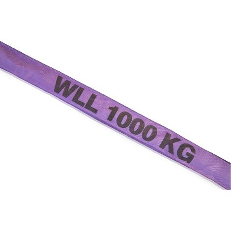 Fascia tonda DIN EN 1492-2 circonferenza 3m viola portata 1000kg DOLEZYCH (1/2)