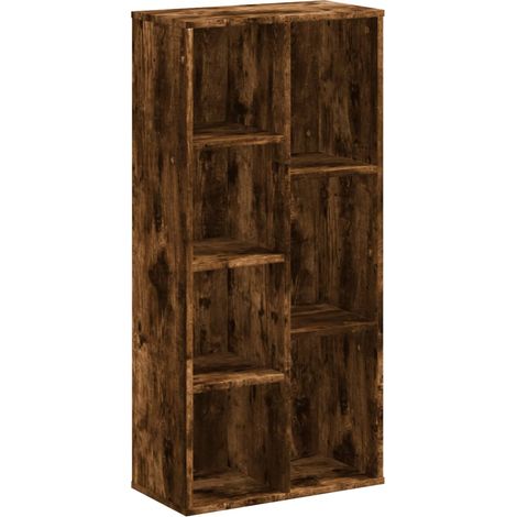 Maison Exclusive - Bücherregal Räuchereiche 50x25x105 cm Holzwerk
