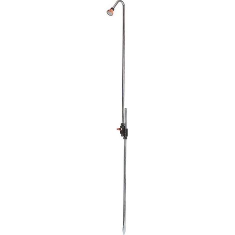 Douche jardin Hauteur réglable max. 217 cm acier zingué