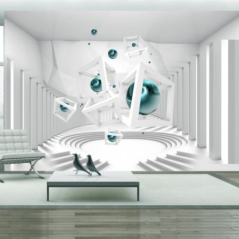 Papier Peint "Corridor of Geometry" 245 x 350 cm (1/2)