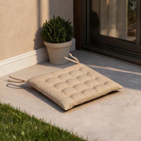 Matelas pour transat caqui en poliéster 40 x 40 x 4 cm (1/5)