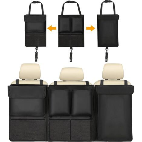 Organizzatore per bagagliaio auto, super capiente e rimovibile, borsa portaoggetti pieghevole multiuso con 7 tasche e tracolla regolabile per SUV ecc. (1/5)