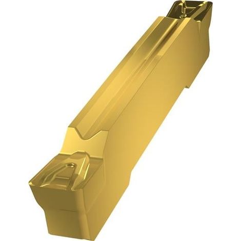Wendeschneidplatte ISO GL3-D300M04-GM:G8330 Breite 3mm PVD beschichtet Gold (1/2)