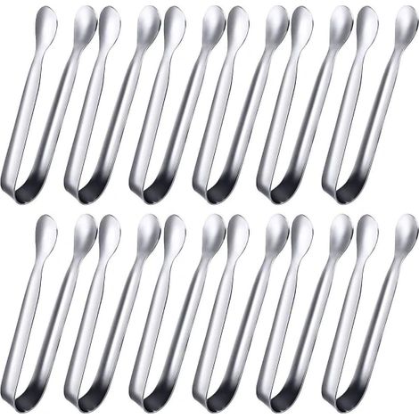 Lot de 12 pinces miniatures en acier inoxydable pour bricolage (1/5)