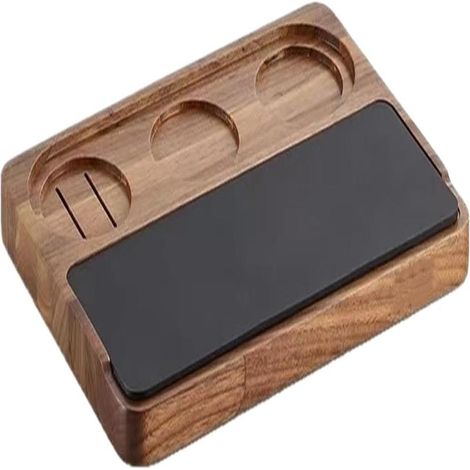 Kaffeefilterhalter, 51 mm und 53 mm, geeignet für Espressomaschinen, für den Heimgebrauch, Espressomaschinenzubehör, Holztamper, ideal für Heimbaristas. (1/5)