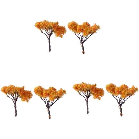 30 Pièces Terrariums Récipient en Verre Arbre De Simulation Décorations De Jardin Micro Paysage Arbres Mini-Arbres Mini Arbres pour Terrarium Succulentes (1/5)
