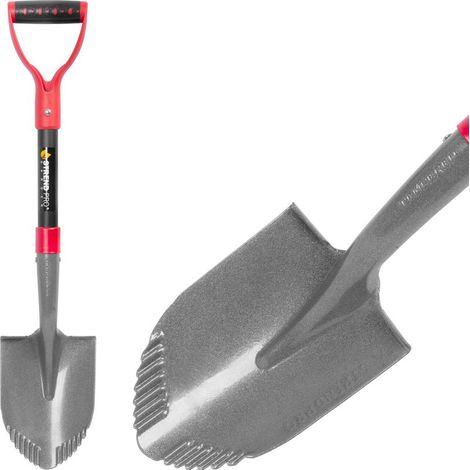 Schaufel Strend Pro Garden ErgoBULL, MINI, Drainage, Fiberglasstiel D 700 mm