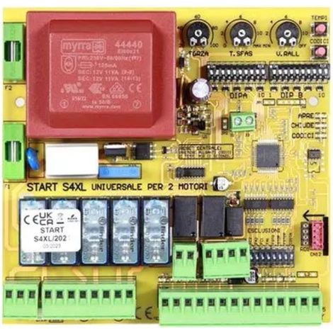 Unité de commande universelle monophasée 230V ca pour 1/2 moteurs avec fonction basse consommation Nologo START-S4LP