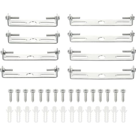 Ceiling Hanging Plate, 75 mm 90 mm 100 mm 105 mm Lighting Fixture Mounting Bracket for Home Office Chandelier, Pack of 8 (1/5)