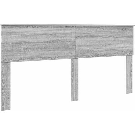 Tête de lit Gris Sonoma 180 cm Bois d'ingénierie (1/5)