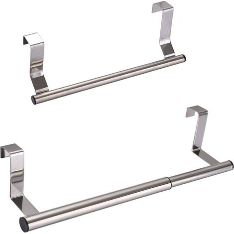 Supports de casque d'écoute muraux pliables, support casque d'écoute en aluminium durable pour casque de jeu universel, support livré avec un coussin de protection pour serre-tête 772569mm 2Pcs Noir (1/5)