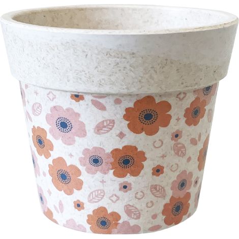 Mini cache pot en bambou pour mini succulentes (1/2)