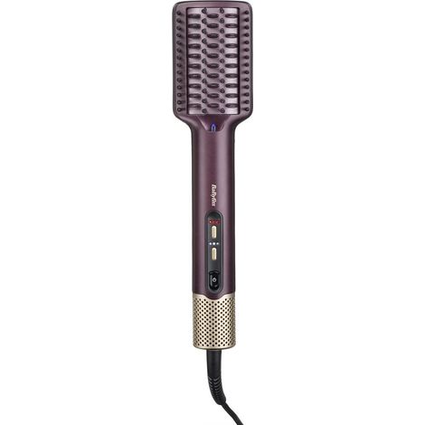 Brosse lissante BaByliss Air Power AS6400E, outil de coiffage, flux d'air, marron, 900 W, 2,5 m (1/5)
