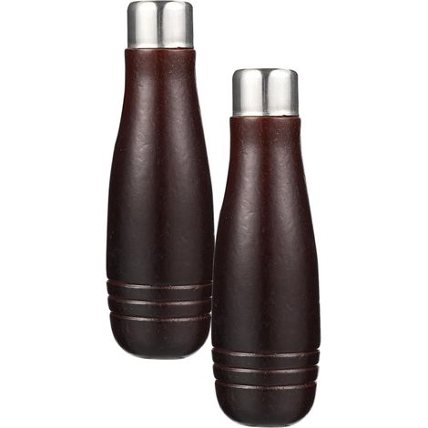 Poignées de Lime en Bois Marron Ergonomiques pour Outils de Coupe, Lot de 2, Confort pour Réparations à Domicile et Travail du Métal (1/5)