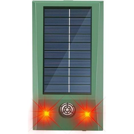 Ultraschall-Solar-Abwehrmittel für Mäuse, Ratten und Insekten - Solarenergie (1/4)