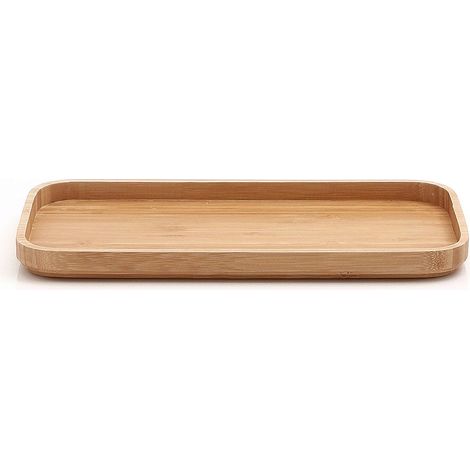Vassoio Portaoggetti Per Bagno In Bambu'  Alisso