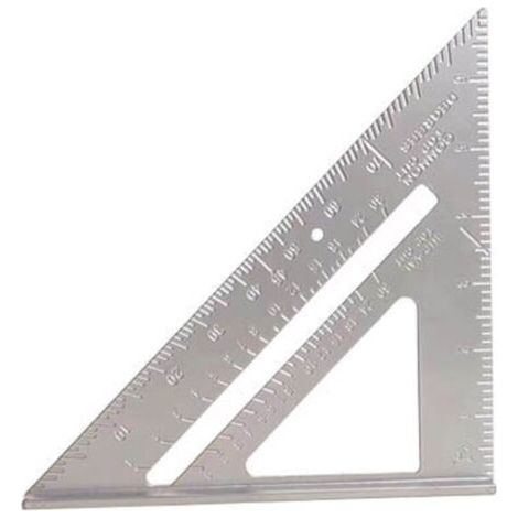 Equerre de charpentier en alliage d'aluminium (1/3)