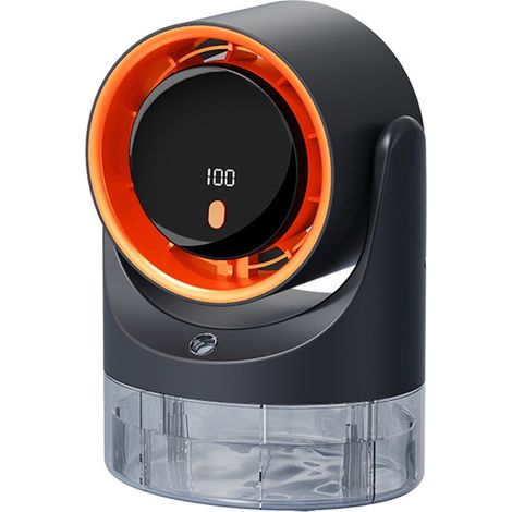 Condizionatore d'aria portatile con 100 velocità e serbatoio dell'acqua da 450 ml，grigio (1/5)