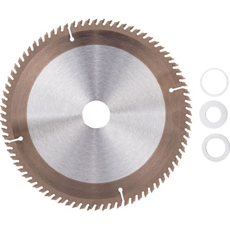 Disque de Coupe en Carbure pour Meuleuse d'Angle, 210 mm 80 Dents, Lame Scie Circulaire pour Métal et Bois, Accessoire Bricolage (1/5)