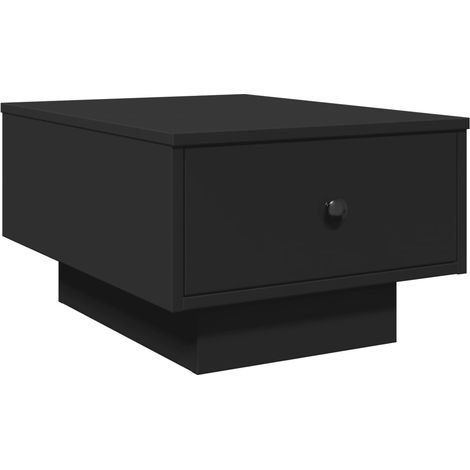 Maison Exclusive - Couchtisch Schwarz 60x45x31 cm Holzwerkstoff