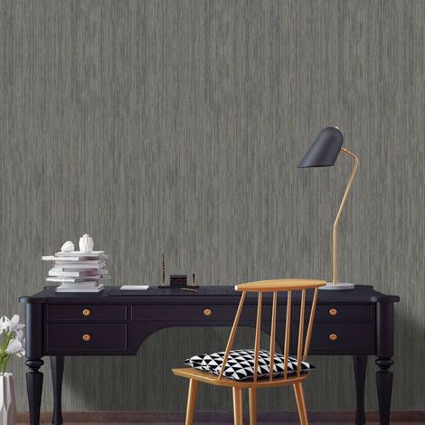 Papier peint intissé Leipzig 1005 x 52cm Gris (1/5)