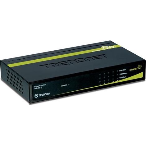 TRENDnet Switch 5 Port Gbit Desktop Metall (1/5)