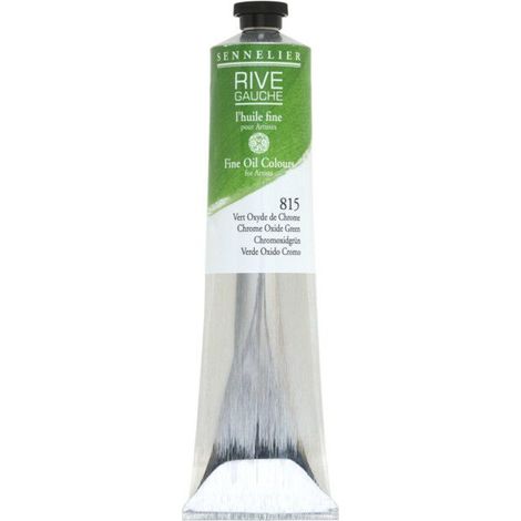 Peinture à l'huile - Fine - Vert Oxyde de Chrome - Sennelier - Rive gauche - Tube de 200ml (1/2)