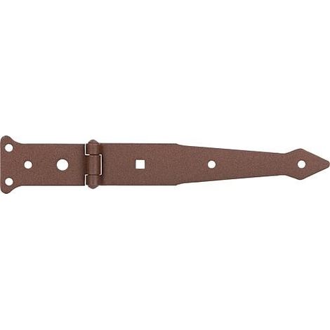 Werfgehänge DURAVIS® 202/77 x 48 mm, Material: Stahl, blau verzinkt, Oberfläche: rostbraun