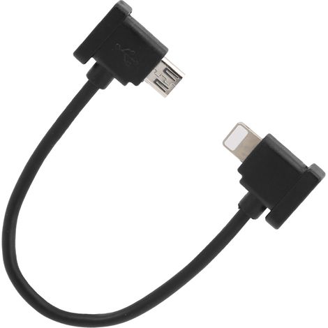 12 cm langes Datenübertragungskabel für Drohnenfernbedienungen (Mavic Mini/Spark/Mavic Pro) – kompatibel mit Android und iOS (1/5)