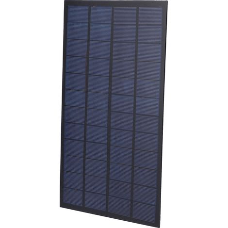 Panneau Solaire 12V 7W en Résine Époxy, Énergie Solaire pour Charge Batterie, Éclairage Extérieur, Projets DIY (1/5)