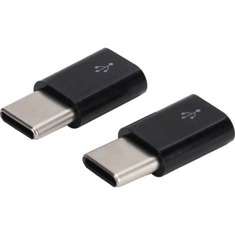 Stück Micro-USB-zu-Typ-C-OTG-Adapter für Datenübertragung und Schnellladung (1/5)