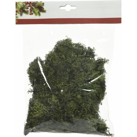 KSD Weihnachtsdeko Moos für Weihnachtskrippe 20 x 25 cm natur/braun/grün