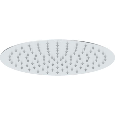 Duschkopf Duravit Universal, aus Edelstahl, mit Strahlart Rain, rund (Ø 300 mm), Winkel verstellbar, Chrom (1/4)