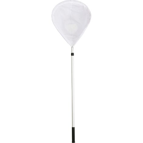 Paladin Teichkescher 2 tlg. weiß 180 cm Kescher stufenlose Teleskopstange