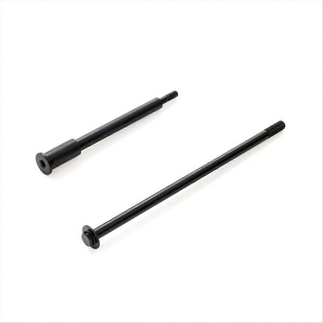 Para kit de ejes fijos delanteros y traseros de acero metálico Promoto-MX de 1/4 (1/5)