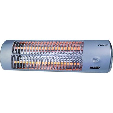 Stufa Al Quarzo Blinky Bk-Sq1200 per Esterni 2X600 Watt
