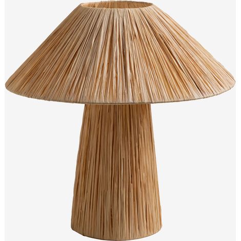 Lampe de table en raphia Aruel SKLUM NATUREL