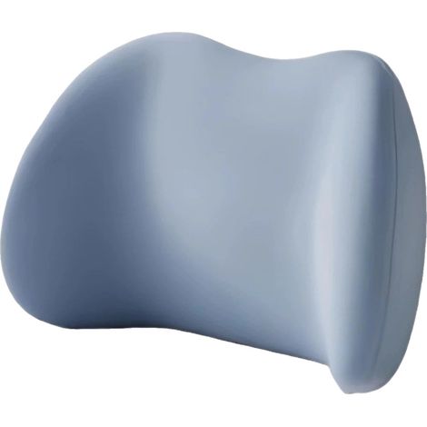 Cuscino di supporto lombare, design ergonomico, comoda schiuma memory foam, blu (1/2)