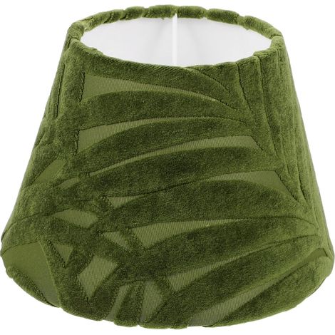 Green Fabric Shade - Simple Bedside Lamp, Floor Drum, Barrel Chandelier for Lamps (1/5)