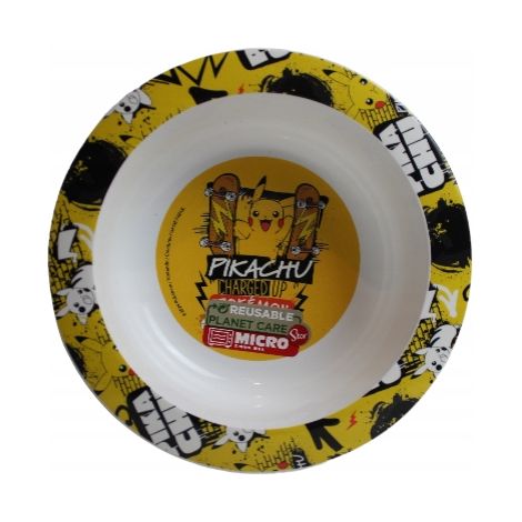 Plato hondo infantil de POKEMON PIKACHU (1/2)