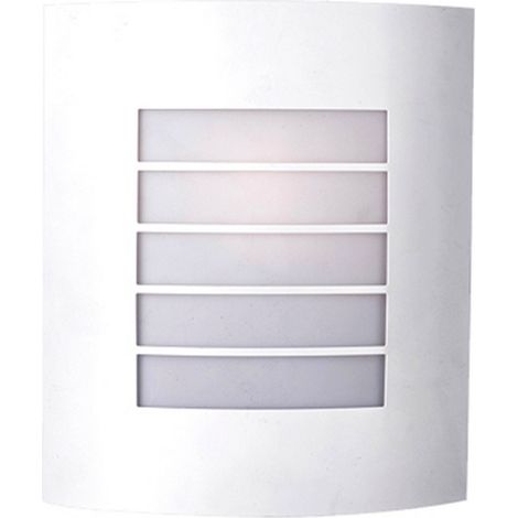 Aplique E27 de Pared Exterior Max. 60w IP54 Blanco