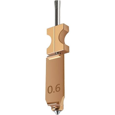 0,6-mm-Hochgeschwindigkeits-Hotend-Kit mit Vollmetalldüse für Flashforge AD5X 3D-Drucker, 2x schnelleres Drucken (1/5)