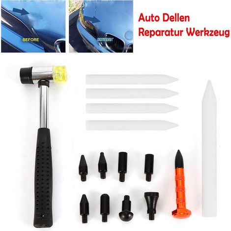 15x Kit d'outils de débosselage Kit de réparation de bosses de voiture Outil de débosselage de bosses (1/5)