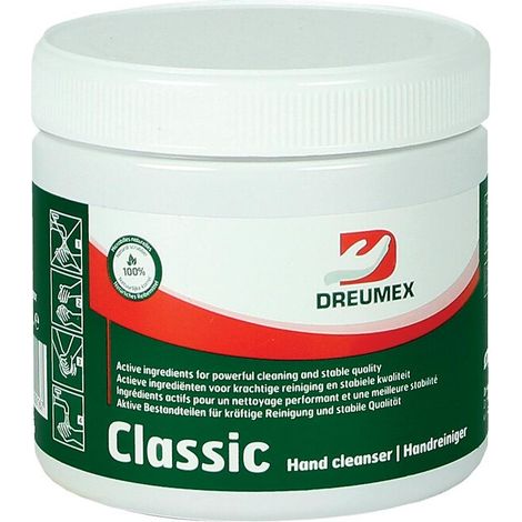 Savon gel microbilles Classic pour salissures industrielles moyennes pot de 600ml - DREUMEX