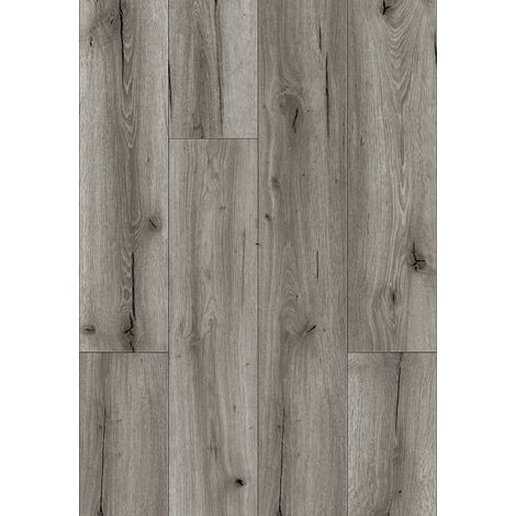 Mexen Ontario Vinylboden 1240 x 182 mm SPC 6,5 mm, Unterlage IXPE 1,5 mm, 4-seitiger V-Fuge, Eiche - (1/5)