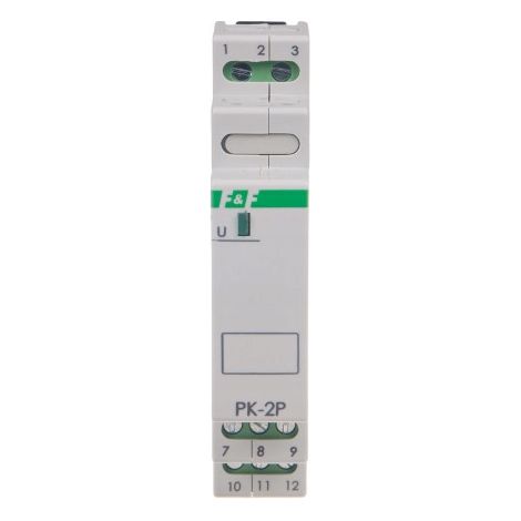 Relais électromagnétique PK-2P - 12V - 2 x NO/NC - Montage facile - Compact et fiable
